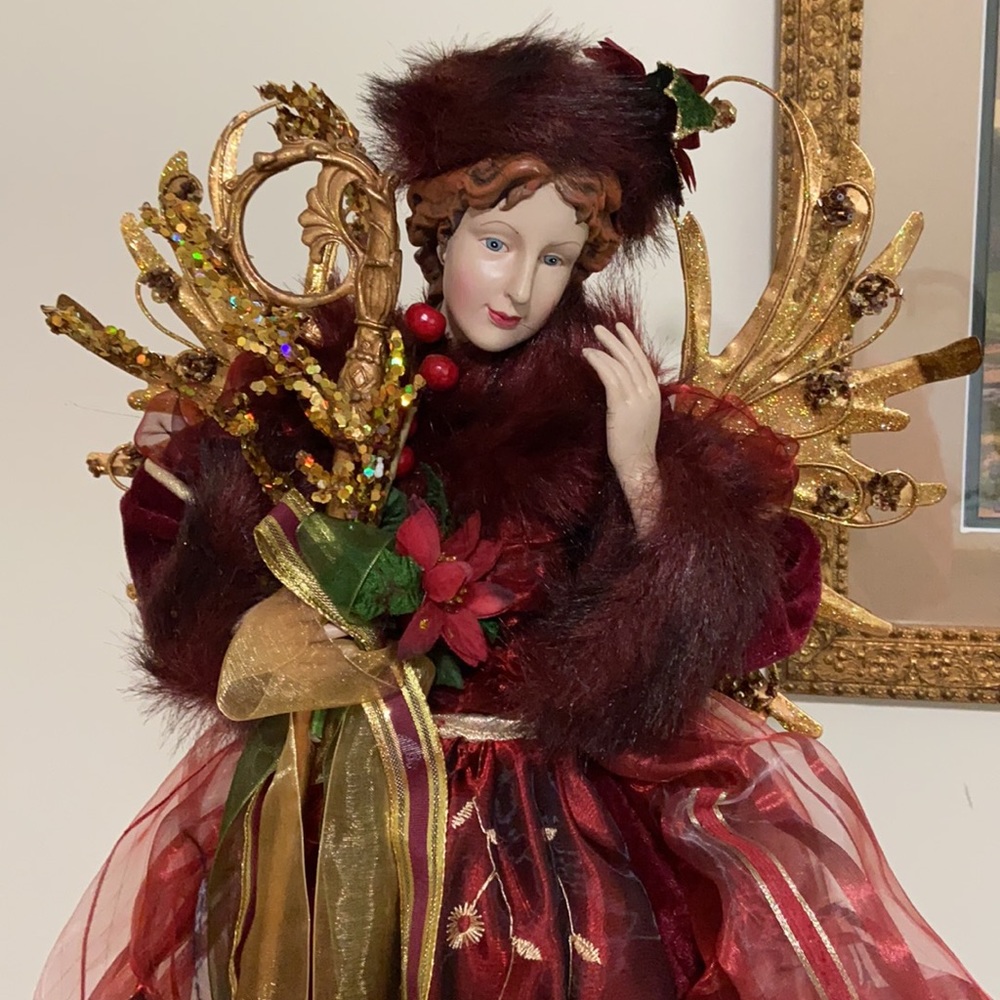 Victorian style Christmas angel